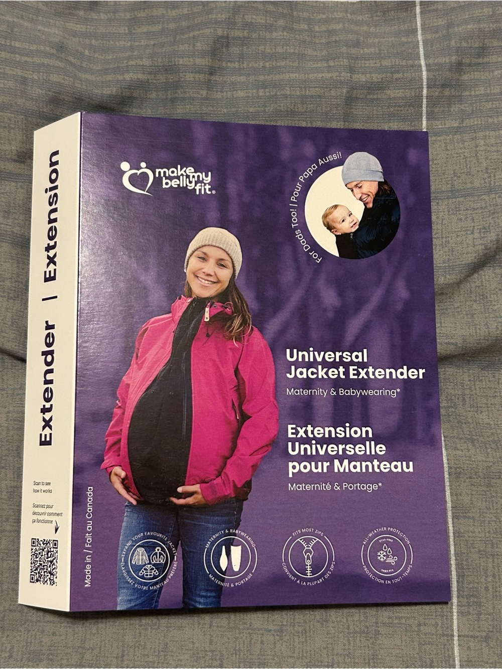 Make My Belly Fit-Universal Jacket Extender - Maternity & Babywearing